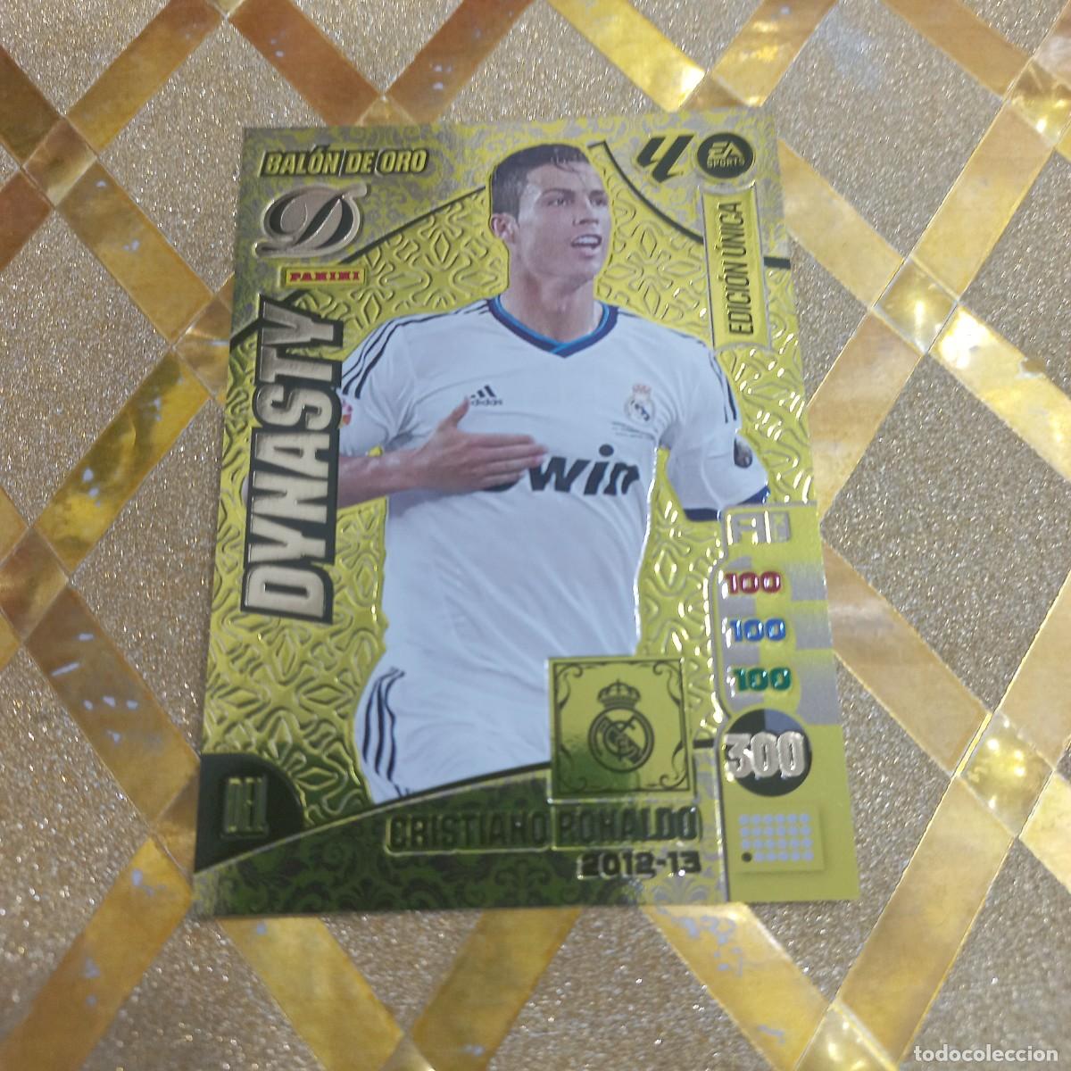 Cromos de F&uacute;tbol: CROMO FUTBOL RONALDO REAL MADRID BALON DE ORO 2012 2013 DYNASTY LIGA 2024 2025 ADRENALYN XL PANINI !