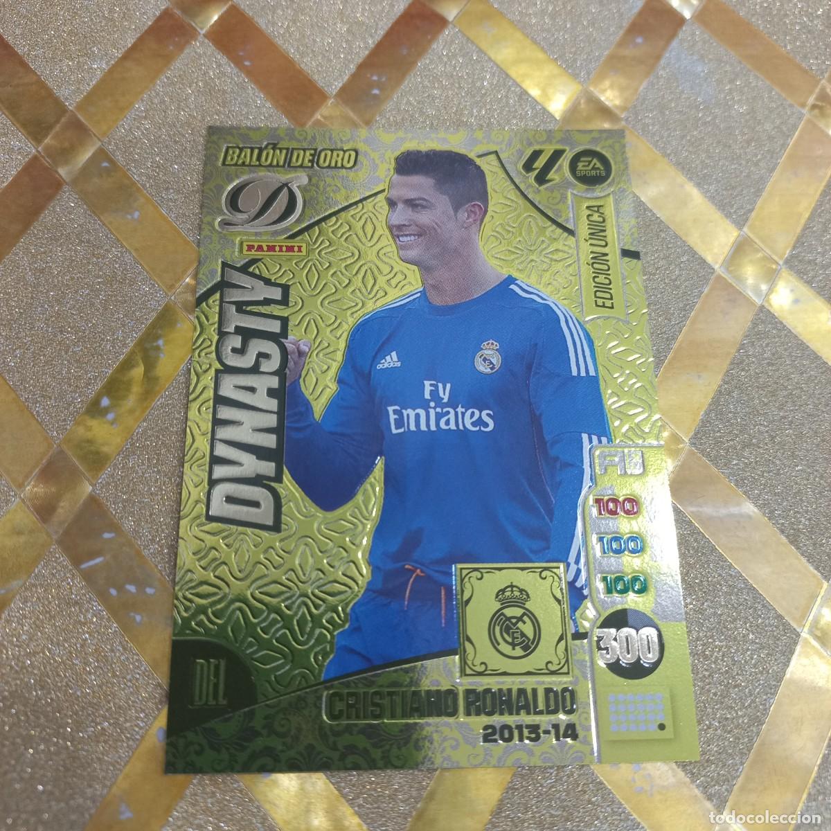 Cromos de F&uacute;tbol: CROMO FUTBOL RONALDO REAL MADRID BALON DE ORO 2013 2014 DYNASTY LIGA 2024 2025 ADRENALYN XL PANINI !