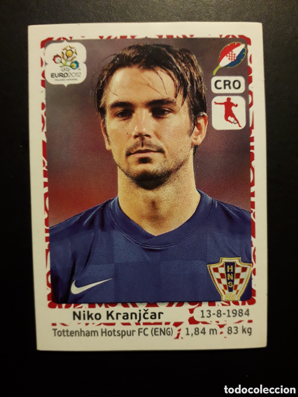 Football Stickers: NIKO KRANJČAR N&deg; 386 CROACIA EURO 2012 POLONIA UCRANIA SIN PEGAR PEDIDO M&Iacute;NIMO 3&euro;.