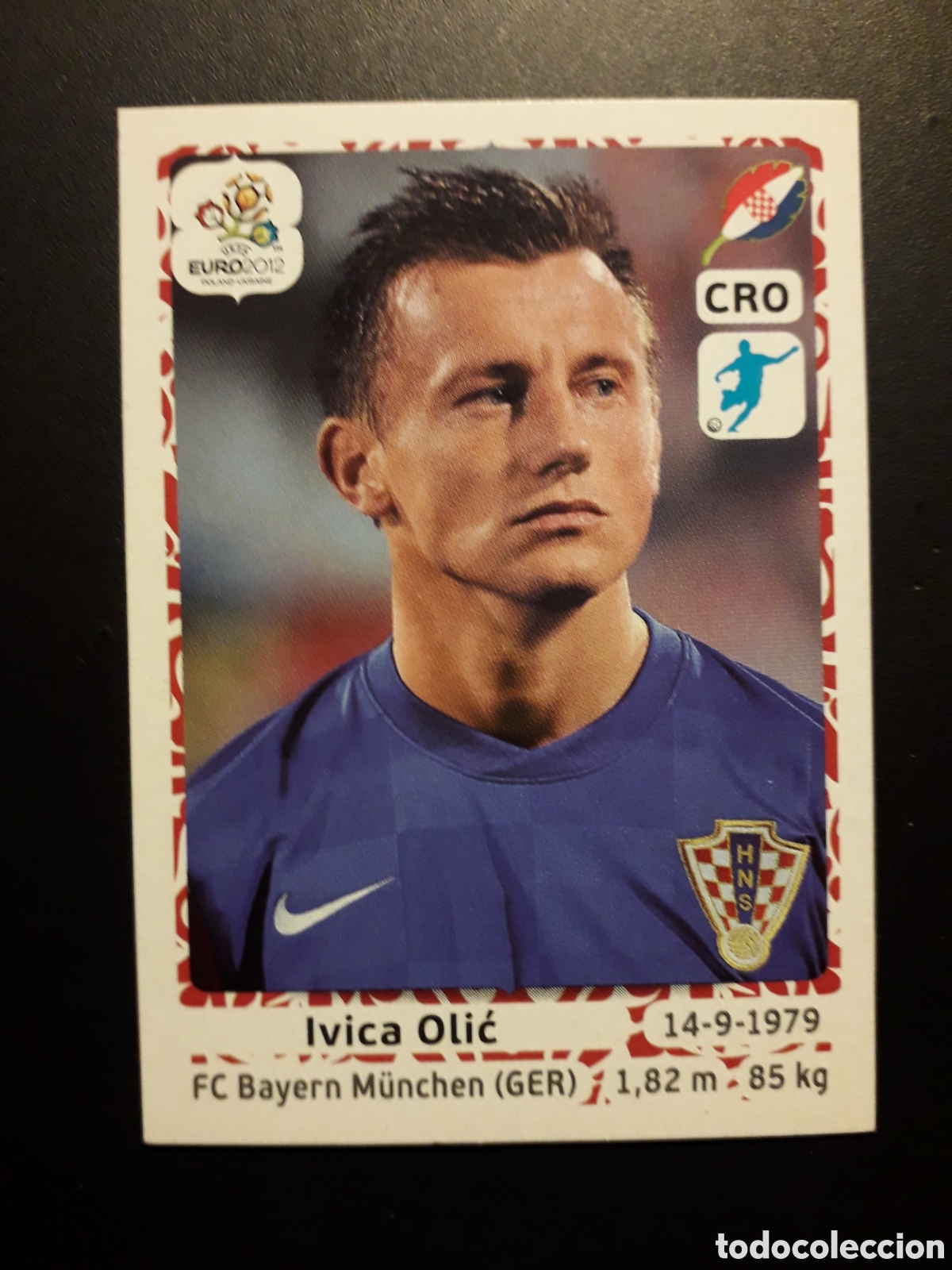 Football Stickers: IVICA OLIĆ N&deg; 392 CROACIA EURO 2012 POLONIA UCRANIA SIN PEGAR PEDIDO M&Iacute;NIMO 3&euro;