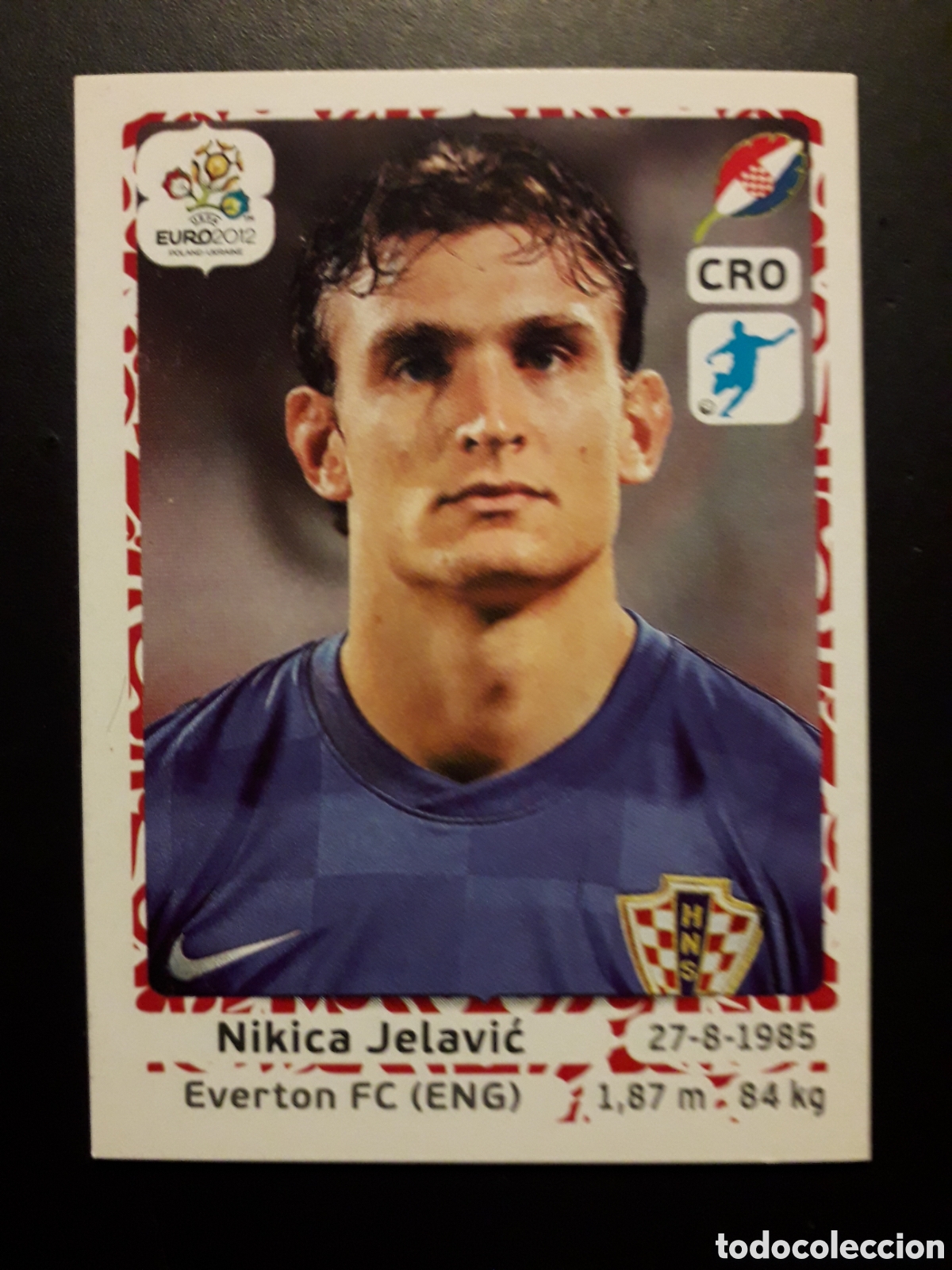 Football Stickers: NIKICA JELAVIĆ N&deg; 393 CROACIA EURO 2012 POLONIA UCRANIA SIN PEGAR PEDIDO M&Iacute;NIMO 3&euro;