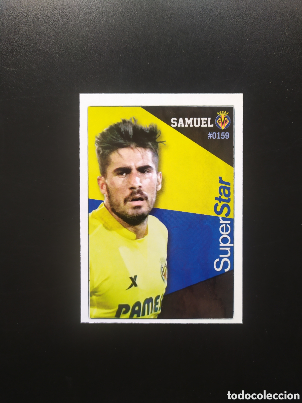 Figurine di Calcio: Mundicromo fichas Liga 2015 2016 15 16 Samuel superstar n&deg; 159 Villarreal