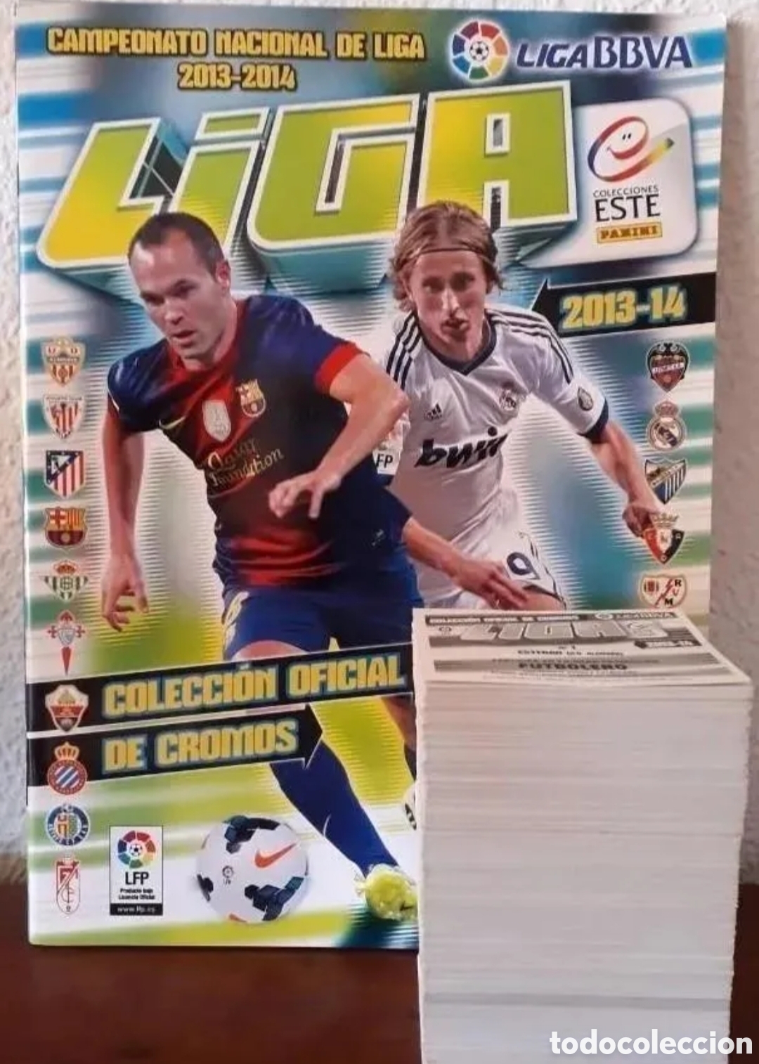 Cromos de f&uacute;tbol: ESTE liga 2013 2014 13 14 CROMOS B&Aacute;SICOS A 0,08 EUROS UNIDAD PIDE TUS FALTAS SIN PEGAR