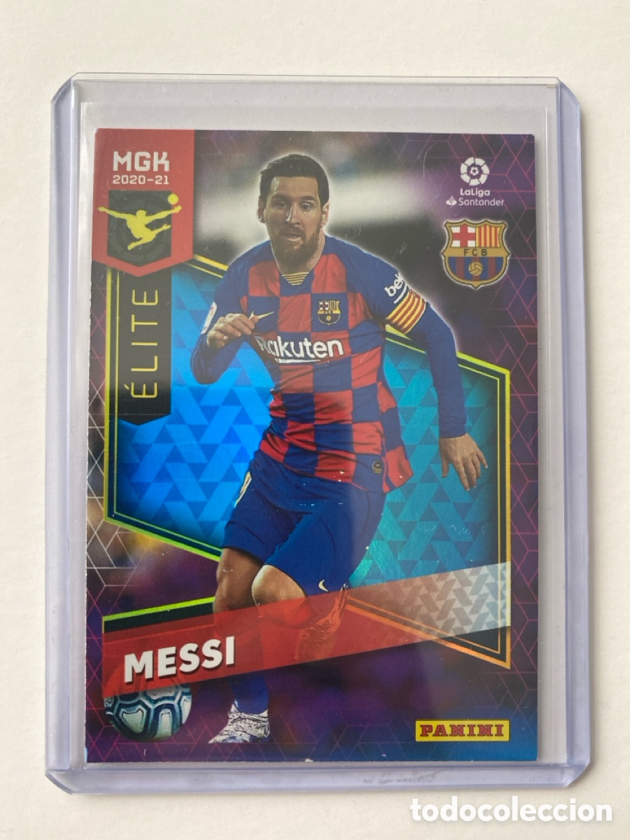 Cromos de Futebol: MESSI 378 ELITE FC Barcelona MEGACRACKS LIGA 2020 2021 PANINI 20 21