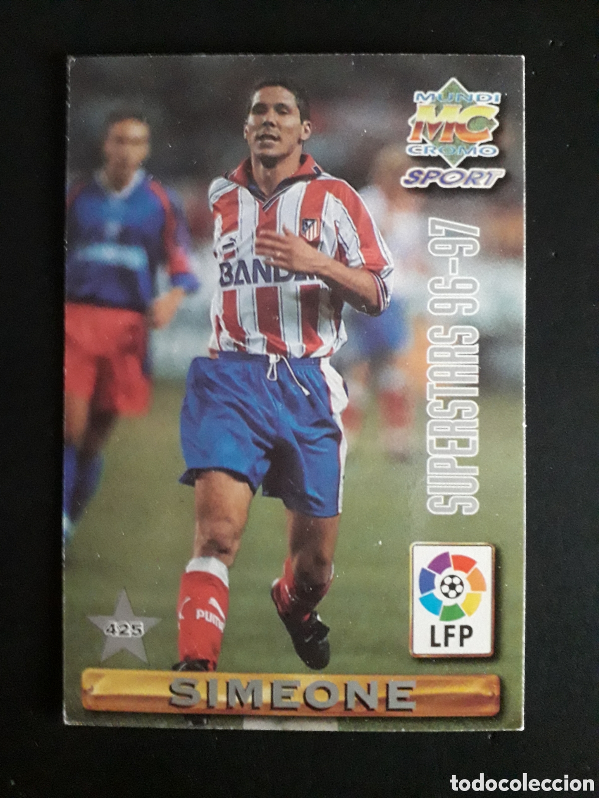 Football Stickers: SIMEONE PANTIC AT MADRID SUPERESTARS N&deg; 425 FICHAS LIGA 1996 1997 96 97 MUNDICROMO PEDIDO M&Iacute;NIMO 3&euro;