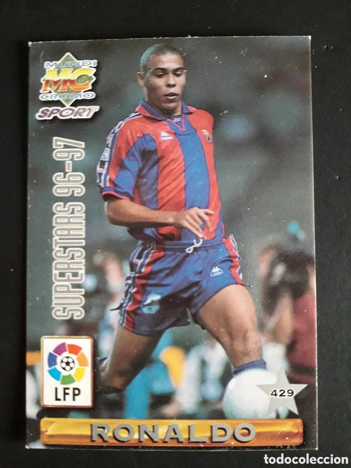 Cromos de F&uacute;tbol: RONALDO GIOVANNI FC BARCELONA SUPERESTARS N&deg; 429 LIGA 1996 1997 96 97 MUNDICROMO PEDIDO M&Iacute;NIMO 3&euro;