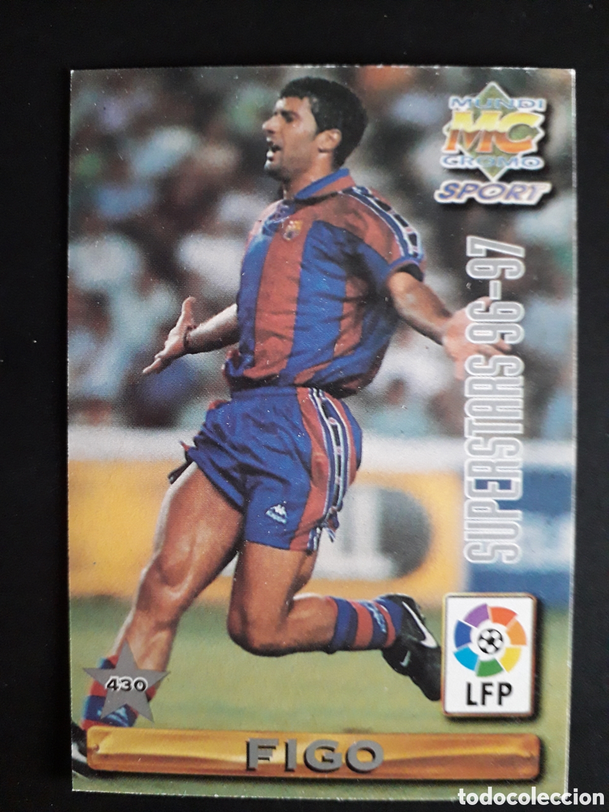 Cromos de F&uacute;tbol: FIGO VITOR BAIA FC BARCELONA SUPERESTARS N&deg; 430 LIGA 1996 1997 96 97 MUNDICROMO PEDIDO M&Iacute;NIMO 3&euro;