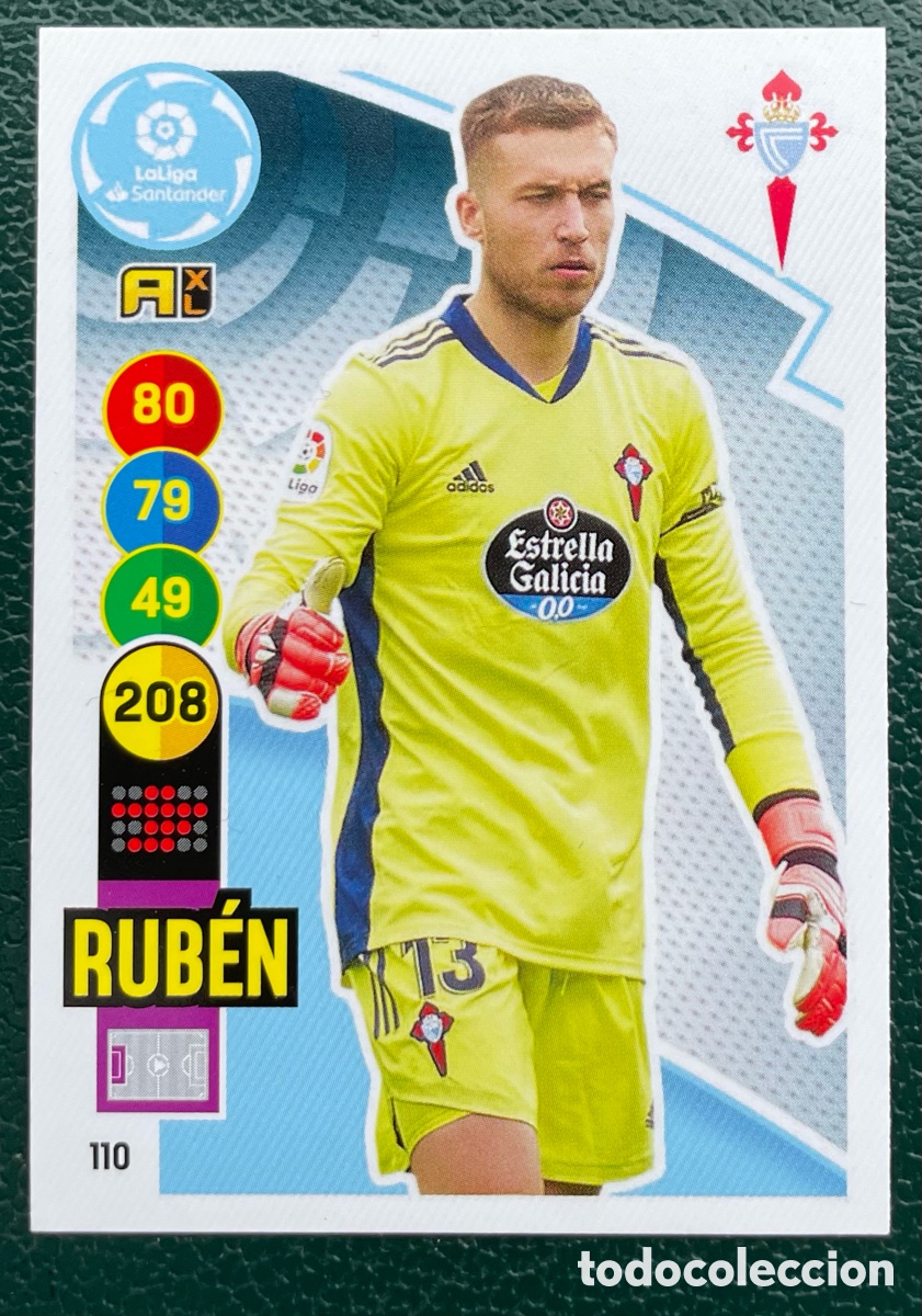 Cromos de Futebol: 110 RUBEN CELTA DE VIGO FICHAS ALBUM ADRENALYN XL 2020 2021 20 21 PANINI