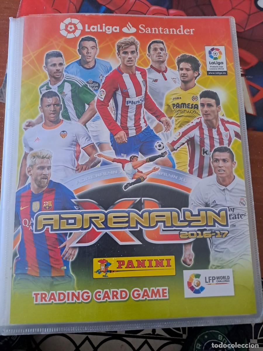 Cromos de F&uacute;tbol: ALBUM ARCHIVADOR VACIO ADRENALYN XL 16 17 LIGA 2016 2017 PANINI