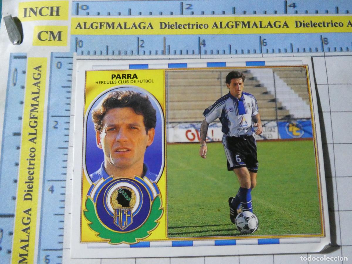 Fu&szlig;ball-Sticker: CROMO DE F&Uacute;TBOL. LIGA ESTE 96 97 1996 1997. COLOCA PARRA. H&Eacute;RCULES CLUB DE F&Uacute;TBOL