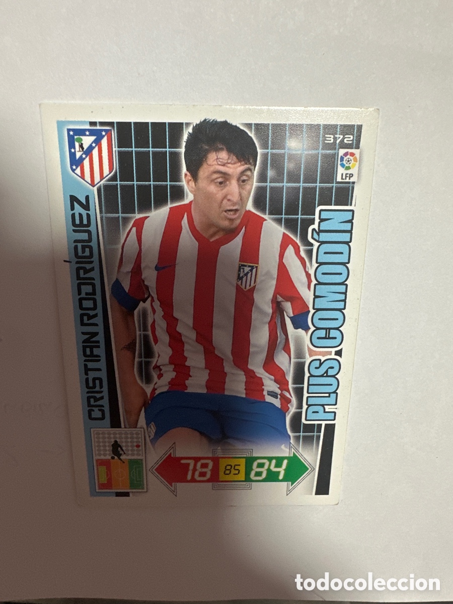 Cartes &agrave; collectionner de Football: CRISTIAN RODR&Iacute;GUEZ 372 ATL&Eacute;TICO DE MADRID PLUS COMOD&Iacute;N ADRENALYN LA LIGA 2012 2013 12 13