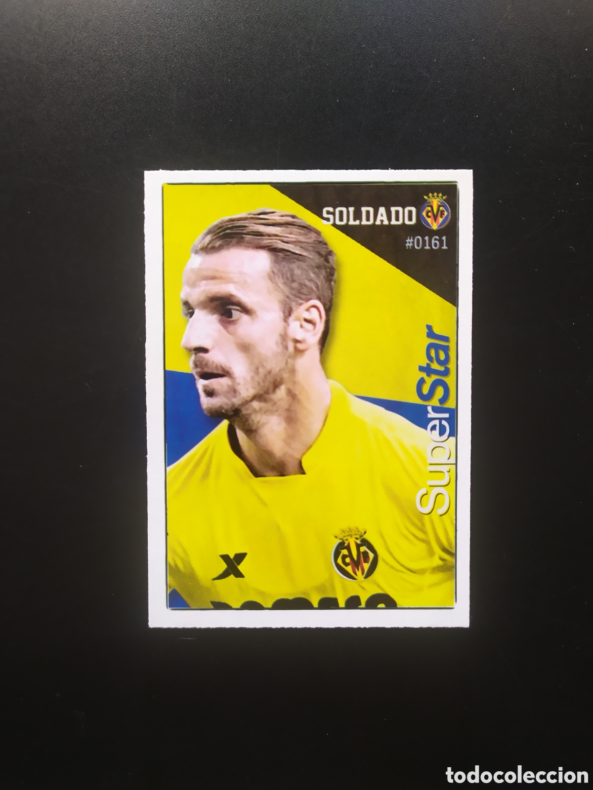 Cromos de f&uacute;tbol: Mundicromo fichas Liga 2015 2016 15 16 Soldado superstar n&deg; 161 Villarreal