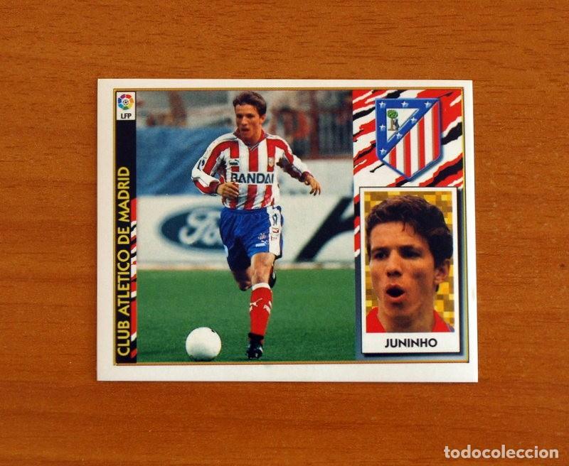 Fu&szlig;ball-Sticker: Atl&eacute;tico de Madrid - Juninho - COLOCA - Ediciones Este Liga 1997-1998, 97-98 - Nunca Pegado