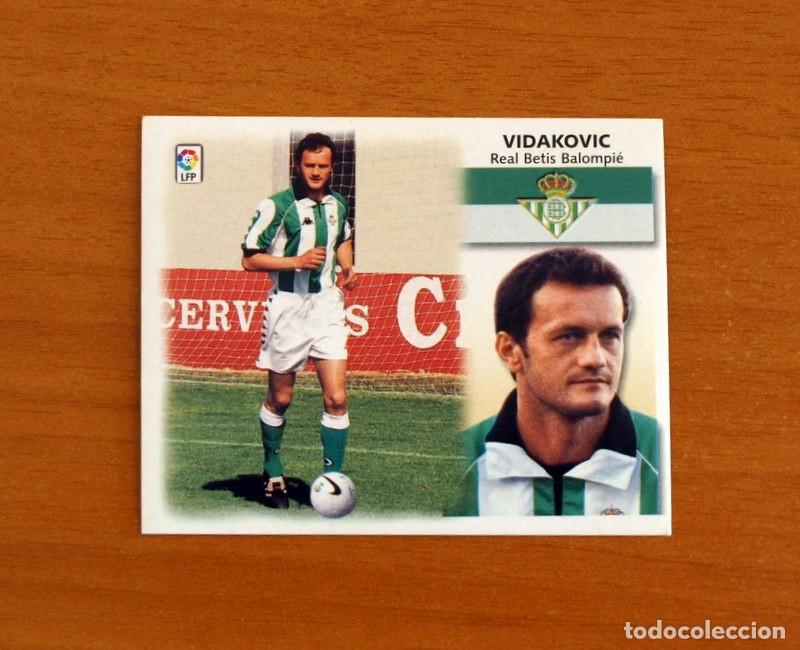 Figurine di Calcio: Real Betis - Vidakovic - Ediciones Este Liga 1999-2000, 99-00 - Nunca Pegado