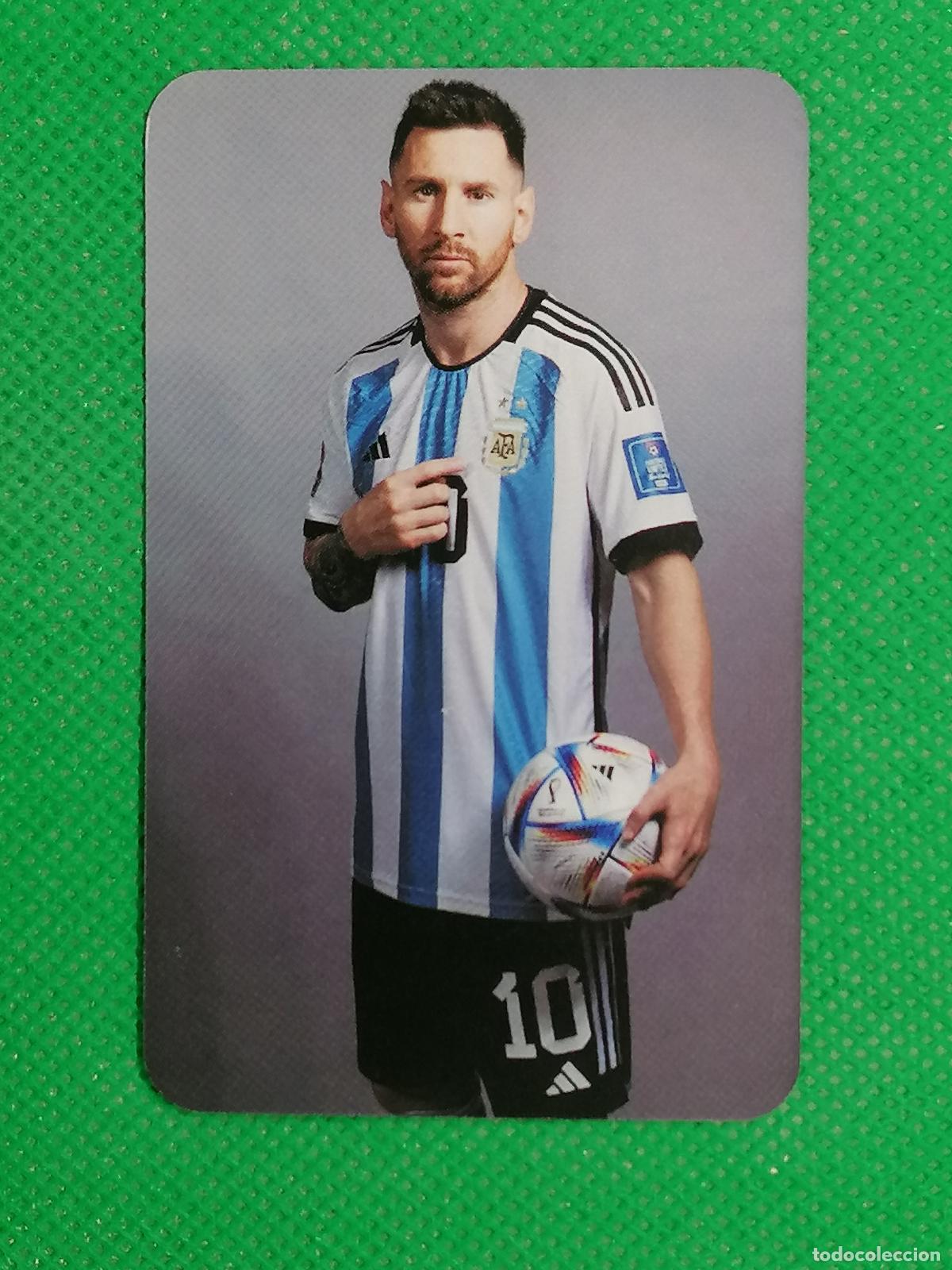 Figurine di Calcio: CARTA LIONEL MESSI ARGENTINA ⚽ LOMO CARDS 2025 ⚽