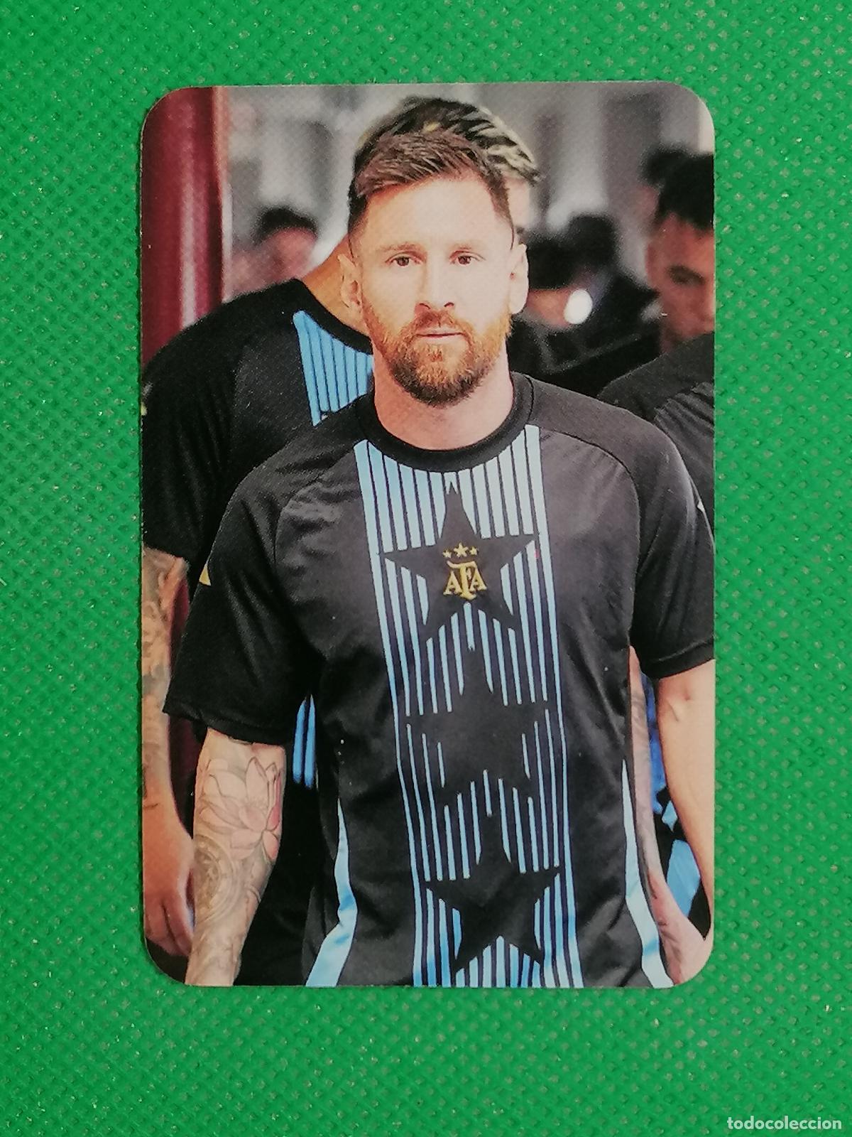 Figurine di Calcio: CARTA LIONEL MESSI ARGENTINA ⚽ LOMO CARDS 2025 ⚽