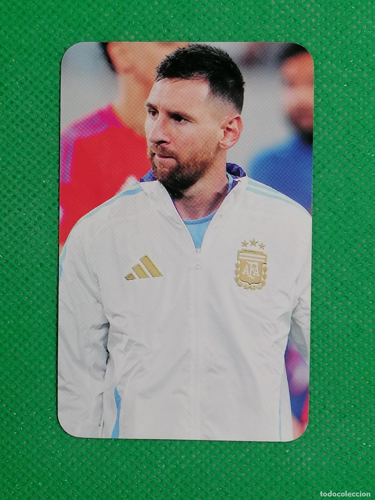 Cromos de Futebol: CARTA LIONEL MESSI ARGENTINA ⚽ LOMO CARDS 2025 ⚽