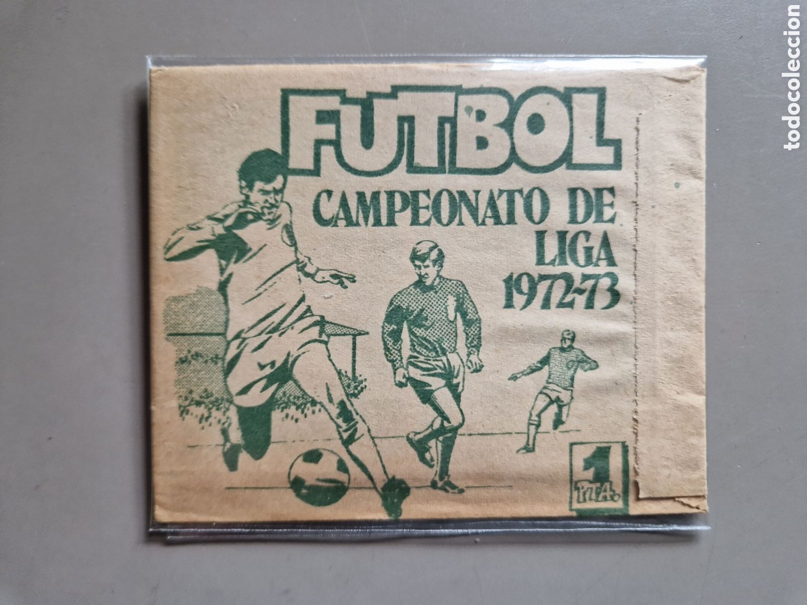 Cromos de F&uacute;tbol: SOBRE SIN ABRIR 72 73 LIGA 1972 1973 ESTE PRIMER SOBRE MUUUY DIF&Iacute;CIL