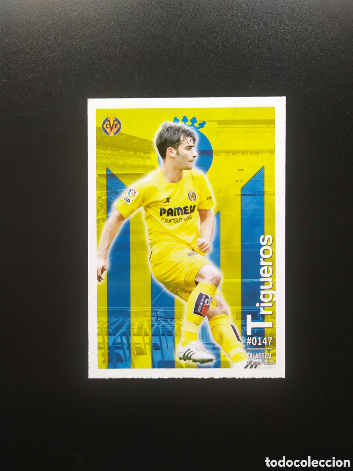 Figurine di Calcio: Mundicromo fichas Liga 2015 2016 15 16 Manu Trigueros n&deg; 147 Villarreal