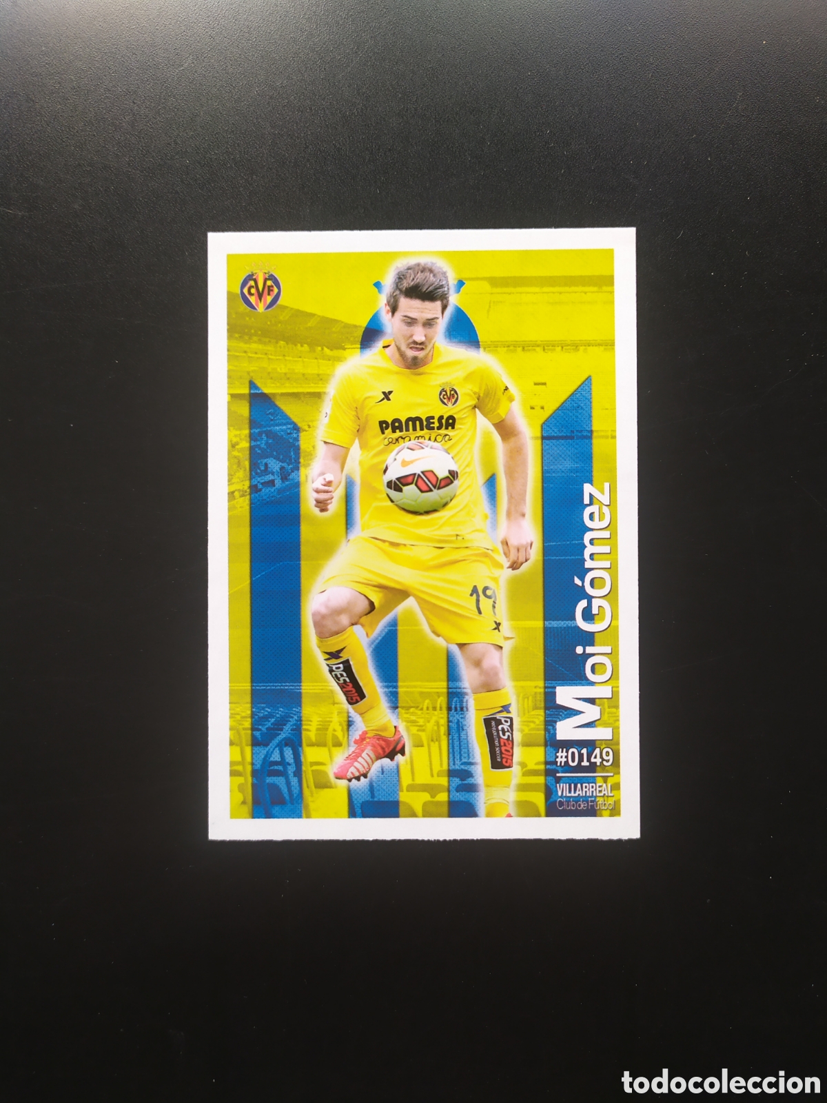 Cromos de f&uacute;tbol: Mundicromo fichas Liga 2015 2016 15 16 Moi G&oacute;mez n&deg; 149 Villarreal