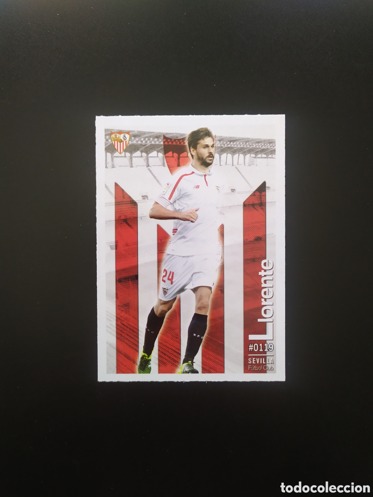 Figurine di Calcio: Mundicromo fichas Liga 2015 2016 15 16 Llorente n&deg; 119 Sevilla