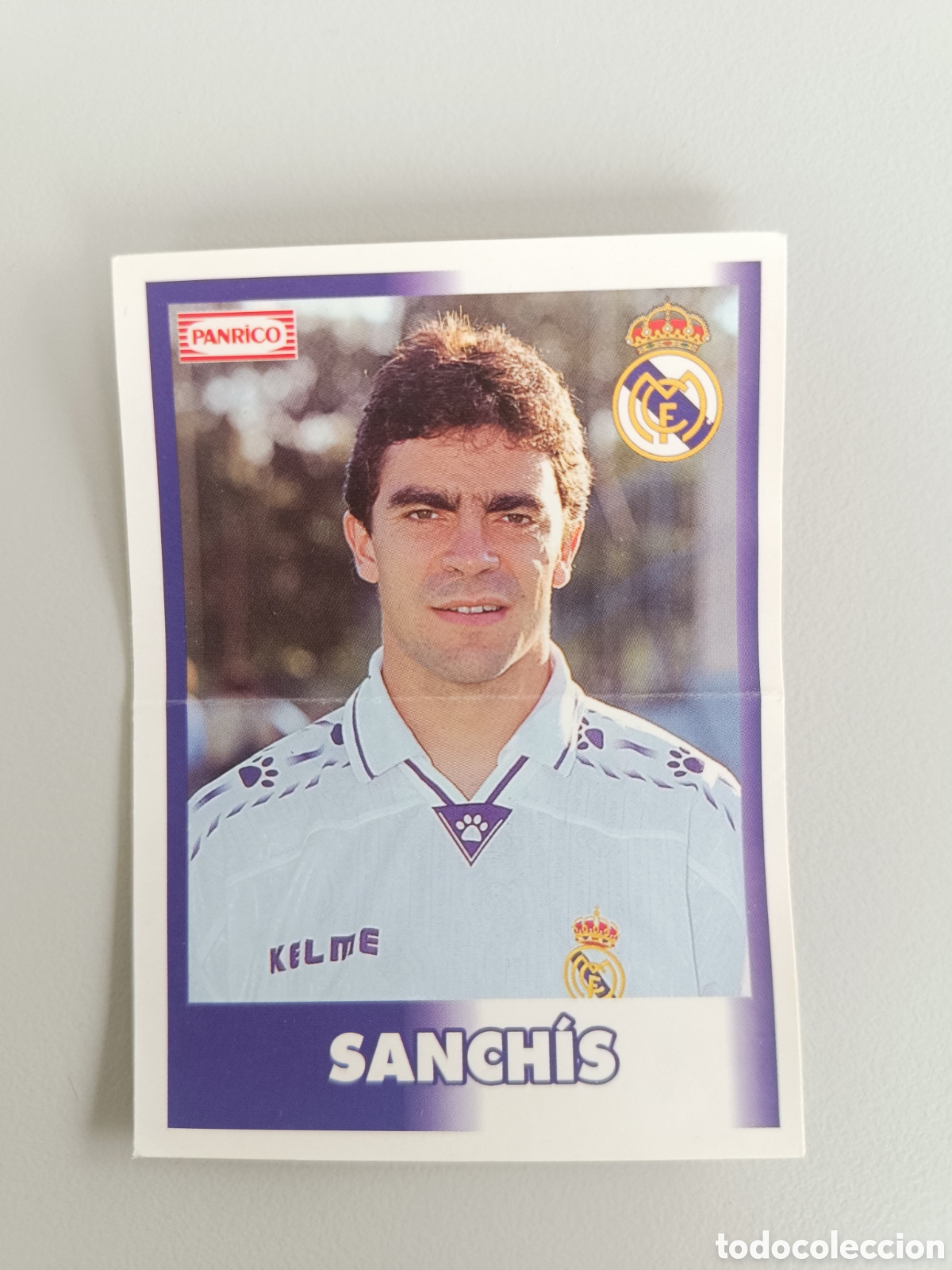 Cromos de F&uacute;tbol: Sanch&iacute;s. Panrico. Real Madrid