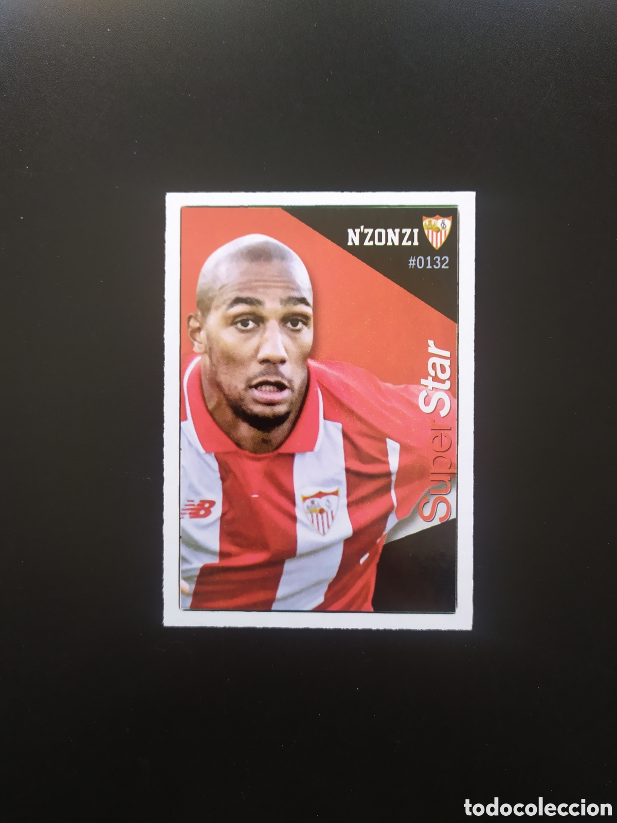 Figurine di Calcio: Mundicromo fichas Liga 2015 2016 15 16 N'Zonzi superstar n&deg; 132 Sevilla