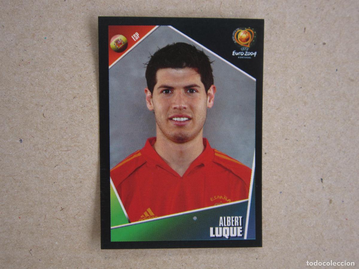 Football Stickers: PANINI UEFA EURO 2004 PORTUGAL N&ordm; 89 LUQUE ESPA&Ntilde;A EUROCOPA 04 NUEVO