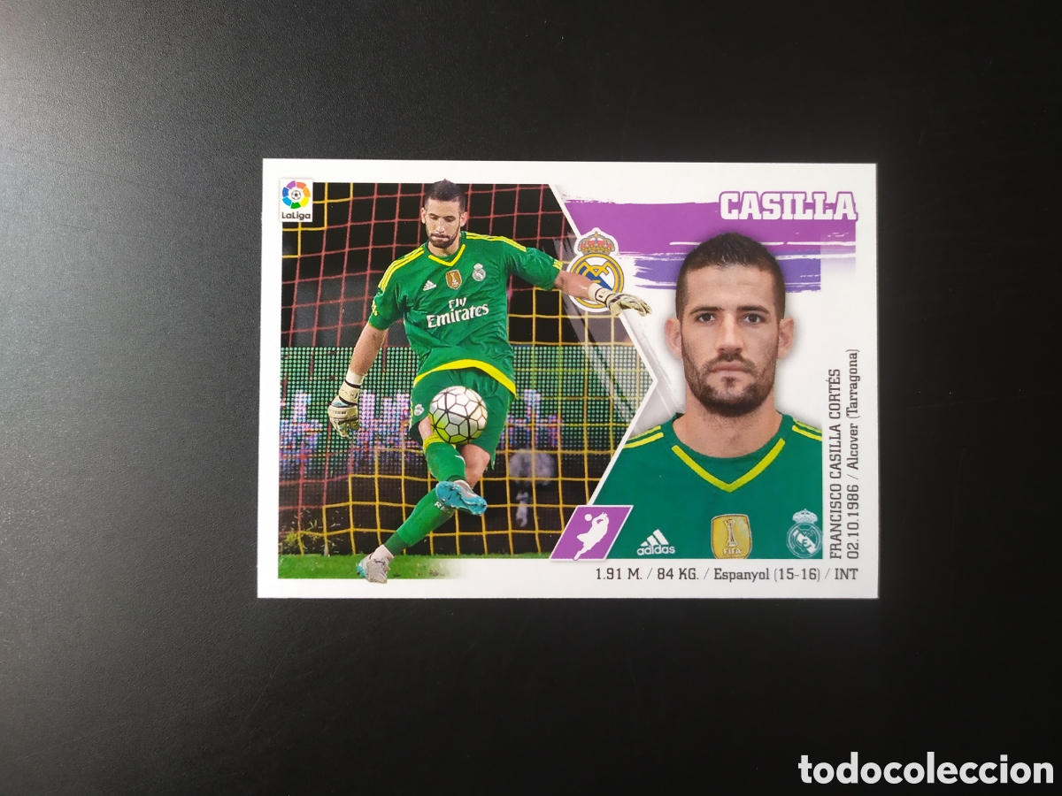 Cartes &agrave; collectionner de Football: Liga este 2015 2016 15 16 panini Casilla n&deg; 3 Real Madrid