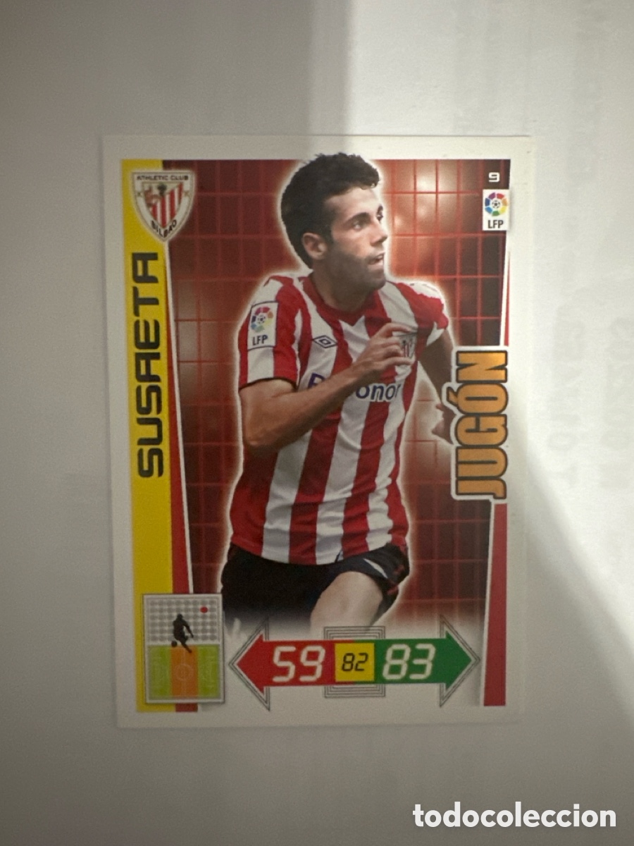 Cromos de F&uacute;tbol: SUSAETA 9 ATHLETIC CLUB DE BILBAO ADRENALYN LA LIGA 2012 2013 12 13