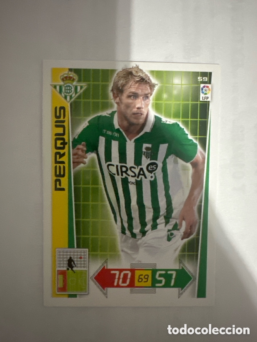 Football Stickers: PERQUIS 59 BETIS ADRENALYN LA LIGA 2012 2013 12 13