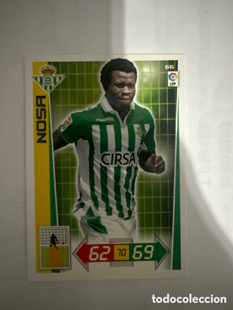 Football Stickers: NOSA 66 BETIS ADRENALYN LA LIGA 2012 2013 12 13