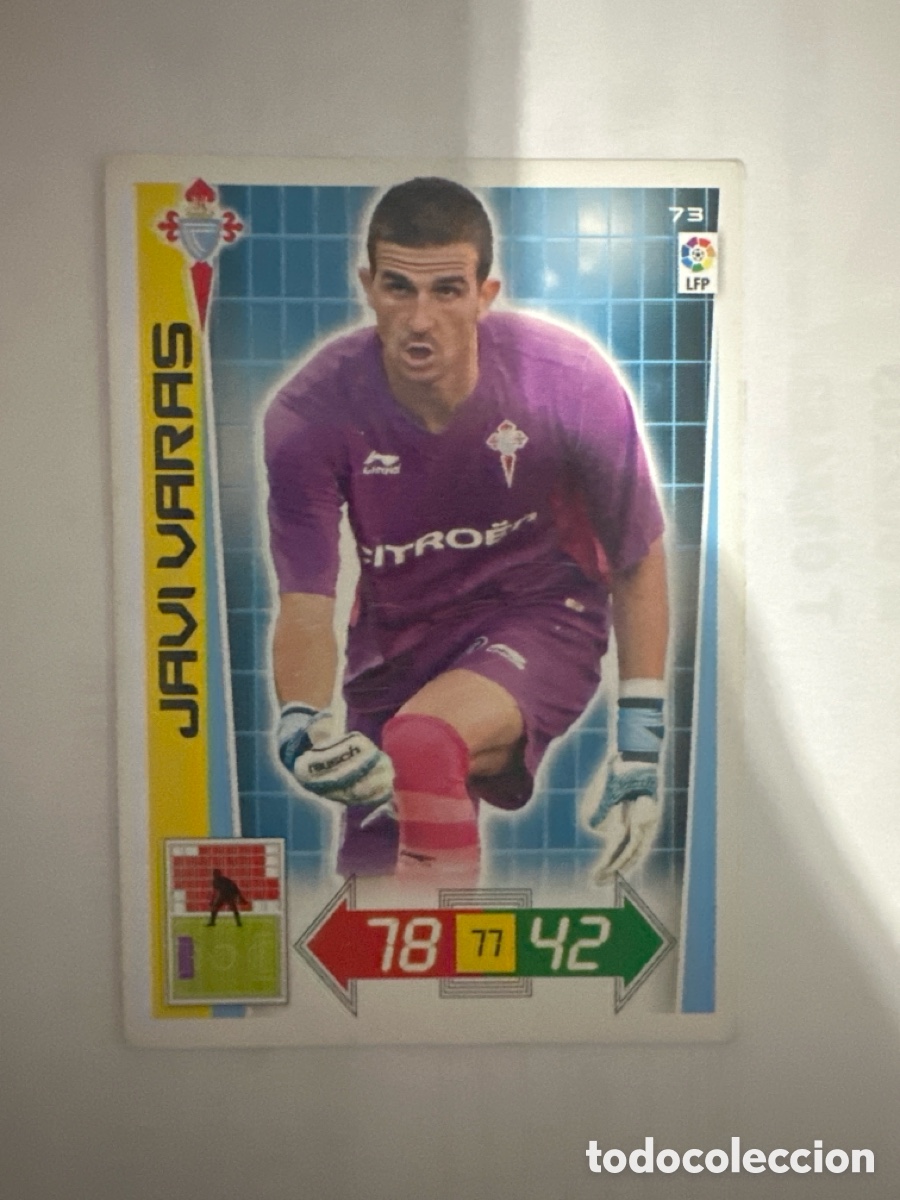 Football Stickers: JAVI VARAS 73 CELTA ADRENALYN LA LIGA 2012 2013 12 13