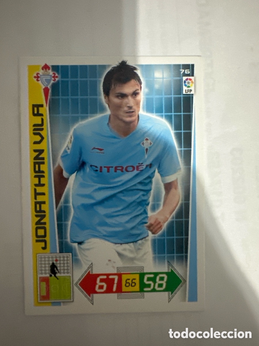 Cromos de Futebol: JONATHAN VILA 76 CELTA ADRENALYN LA LIGA 2012 2013 12 13