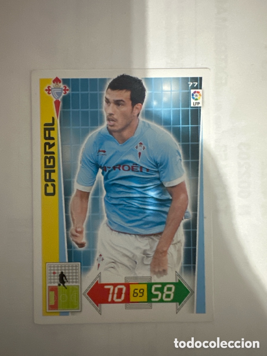 Fu&szlig;ball-Sticker: CABRAL 77 CELTA ADRENALYN LA LIGA 2012 2013 12 13