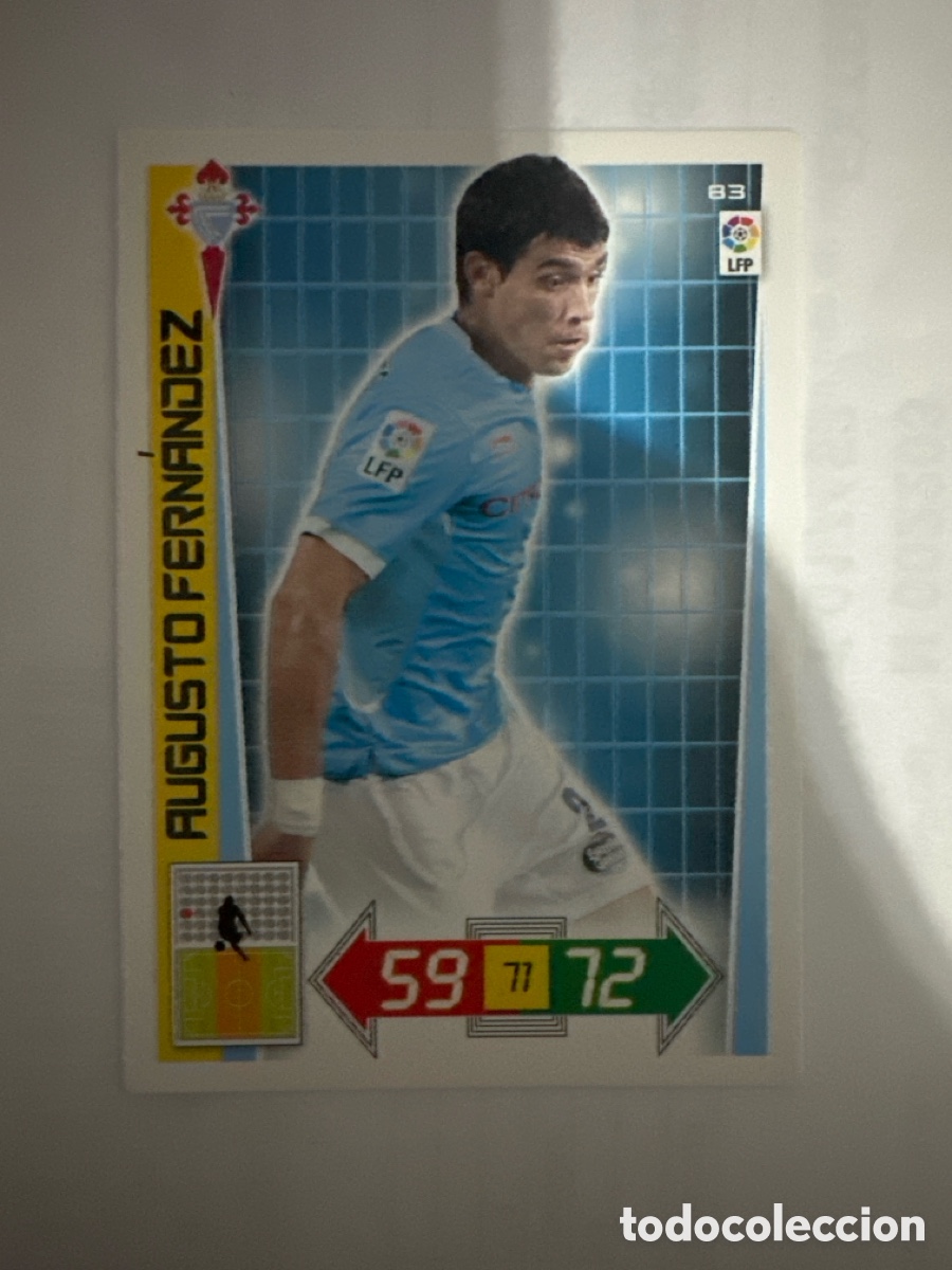Cromos de Futebol: AUGUSTO FERN&Aacute;NDEZ 83 CELTA ADRENALYN LA LIGA 2012 2013 12 13