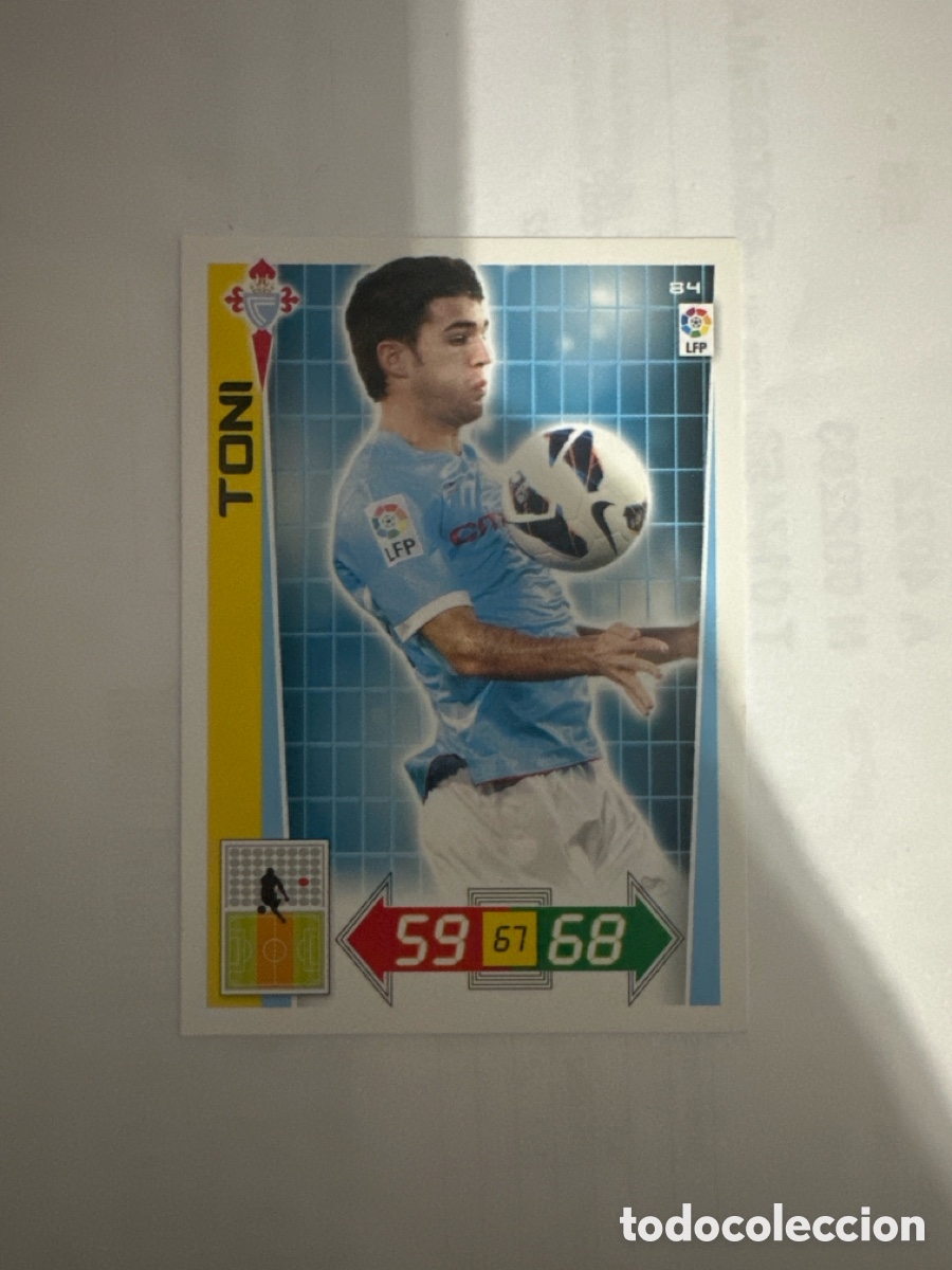 Fu&szlig;ball-Sticker: TONI 84 CELTA ADRENALYN LA LIGA 2012 2013 12 13
