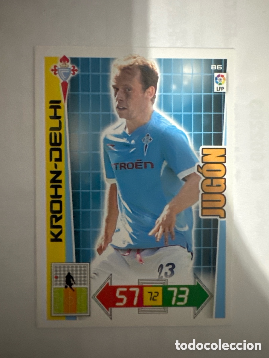 Football Stickers: KROHN-DELHI 86 CELTA ADRENALYN LA LIGA 2012 2013 12 13