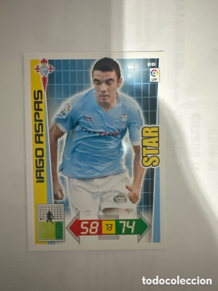 Cromos de Futebol: IAGO ASPAS 88 CELTA ADRENALYN LA LIGA 2012 2013 12 13