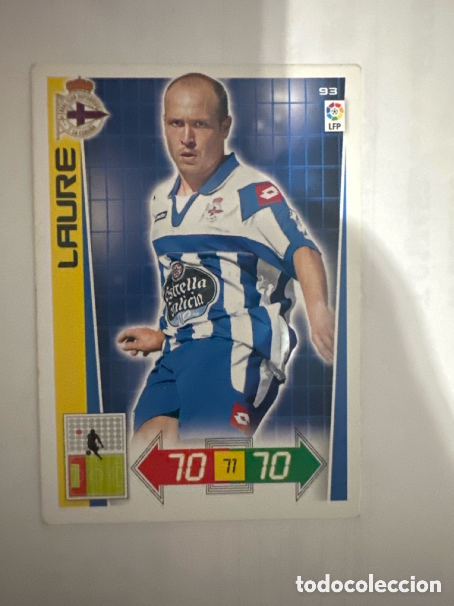 Football Stickers: LAURE 93 DEPORTIVO ADRENALYN LA LIGA 2012 2013 12 13