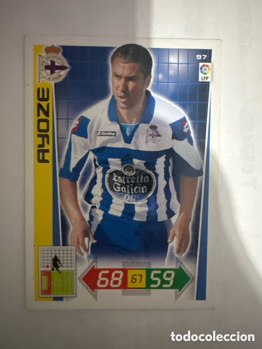 Fu&szlig;ball-Sticker: AYOZE 97 DEPORTIVO ADRENALYN LA LIGA 2012 2013 12 13