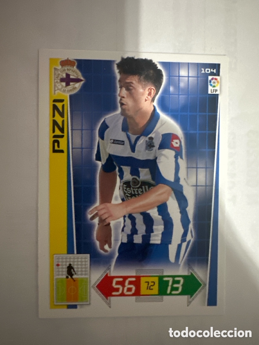 Fu&szlig;ball-Sticker: PIZZI 104 DEPORTIVO ADRENALYN LA LIGA 2012 2013 12 13
