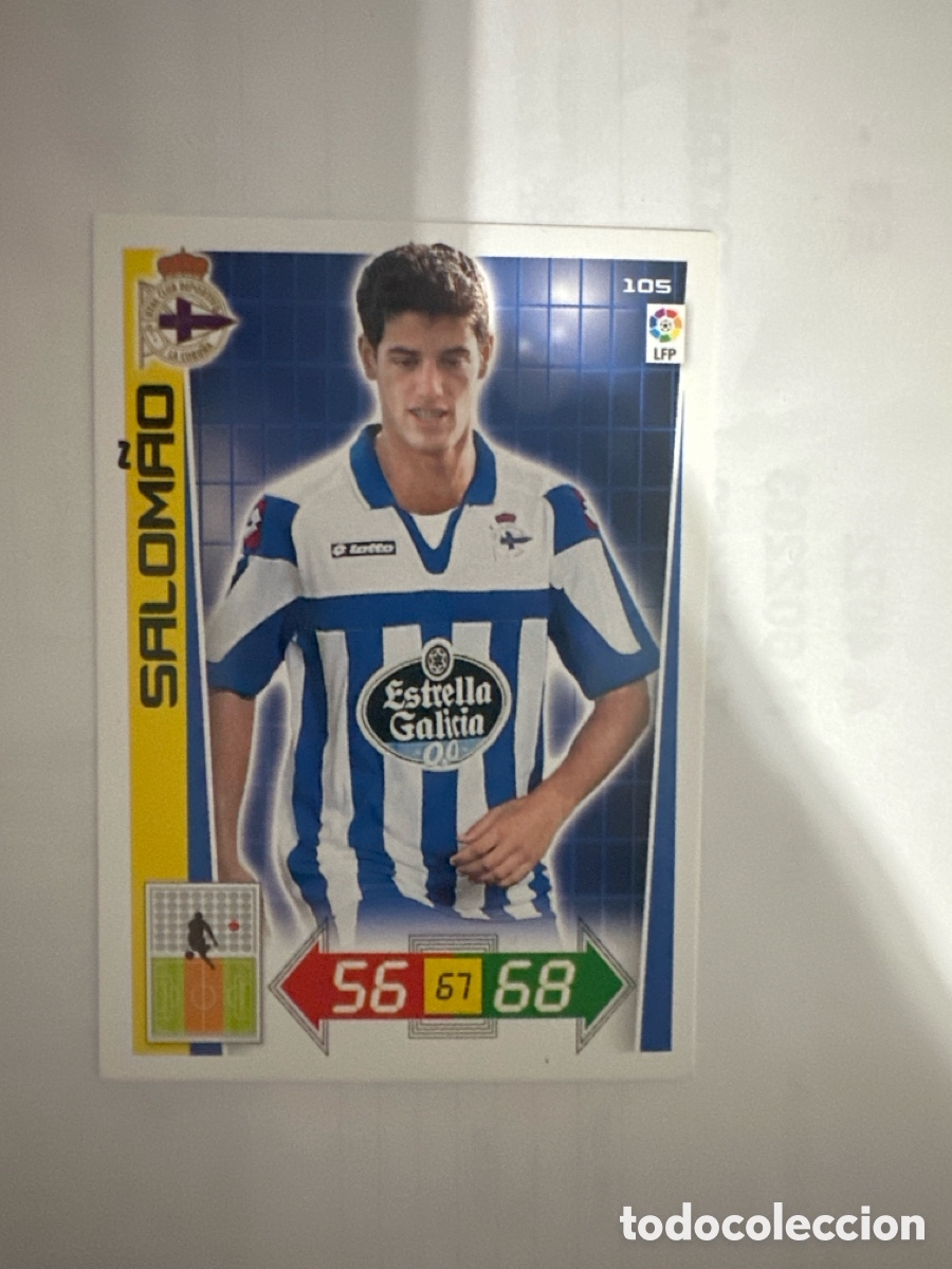 Fu&szlig;ball-Sticker: SALOMAO 105 DEPORTIVO ADRENALYN LA LIGA 2012 2013 12 13