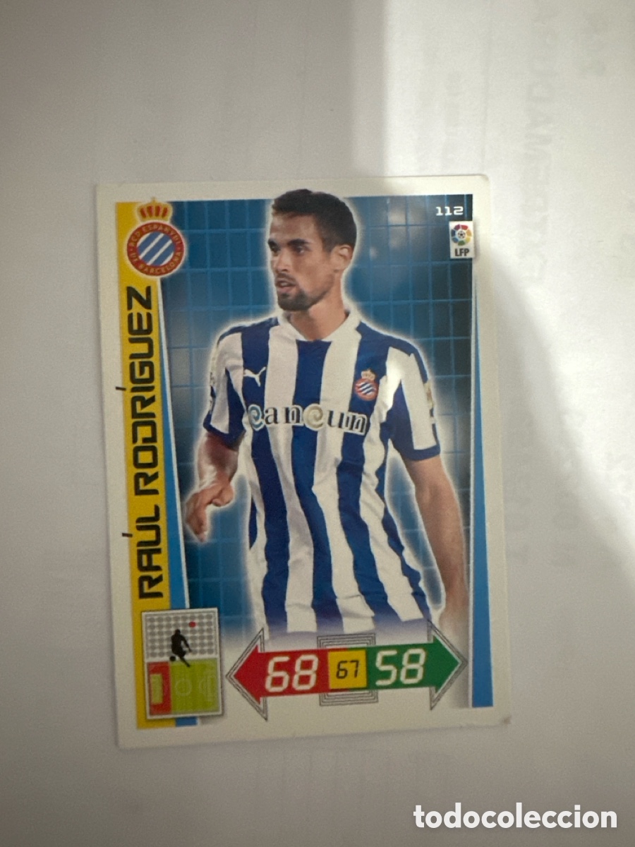 Fu&szlig;ball-Sticker: RA&Uacute;L RODR&Iacute;GUEZ 112 ESPANYOL ADRENALYN LA LIGA 2012 2013 12 13