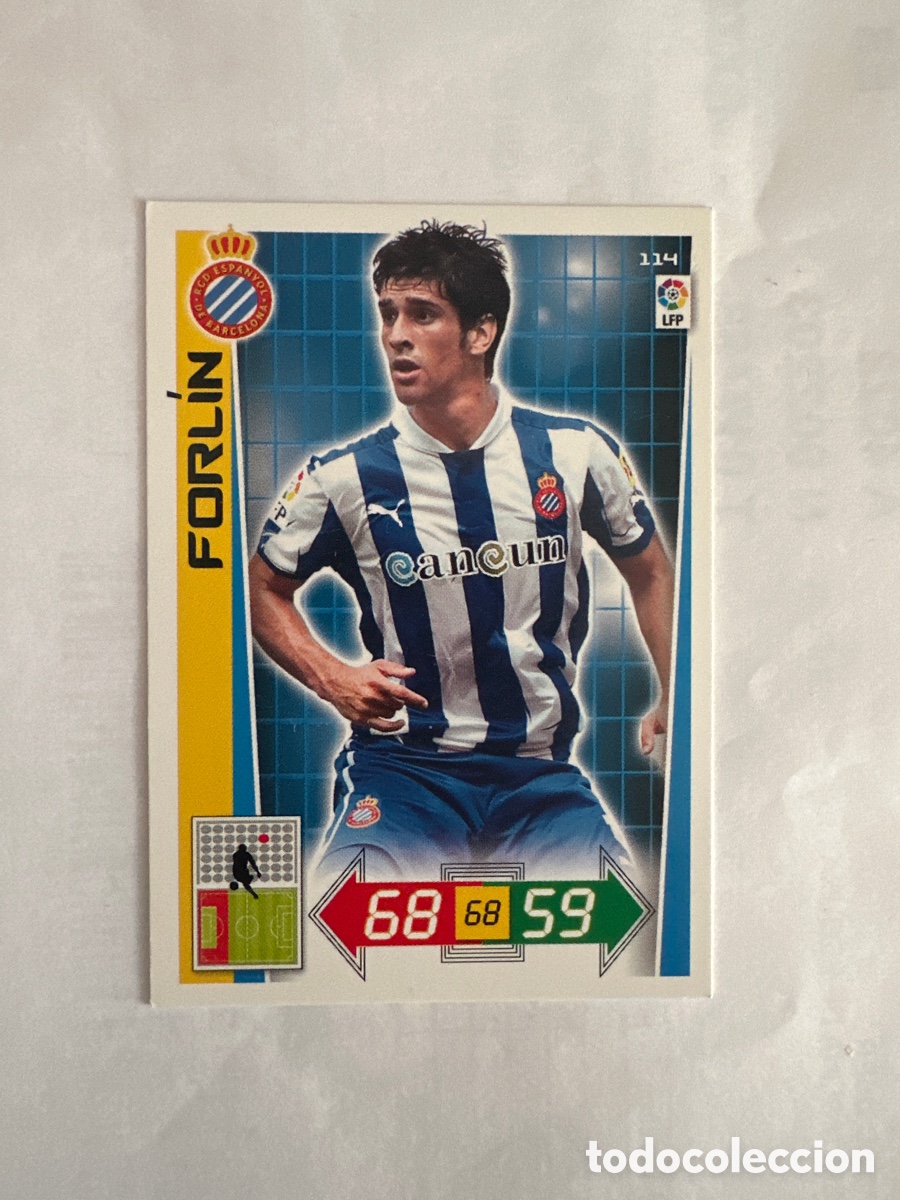 Football Stickers: FORLIN 114 ESPANYOL ADRENALYN LA LIGA 2012 2013 12 13