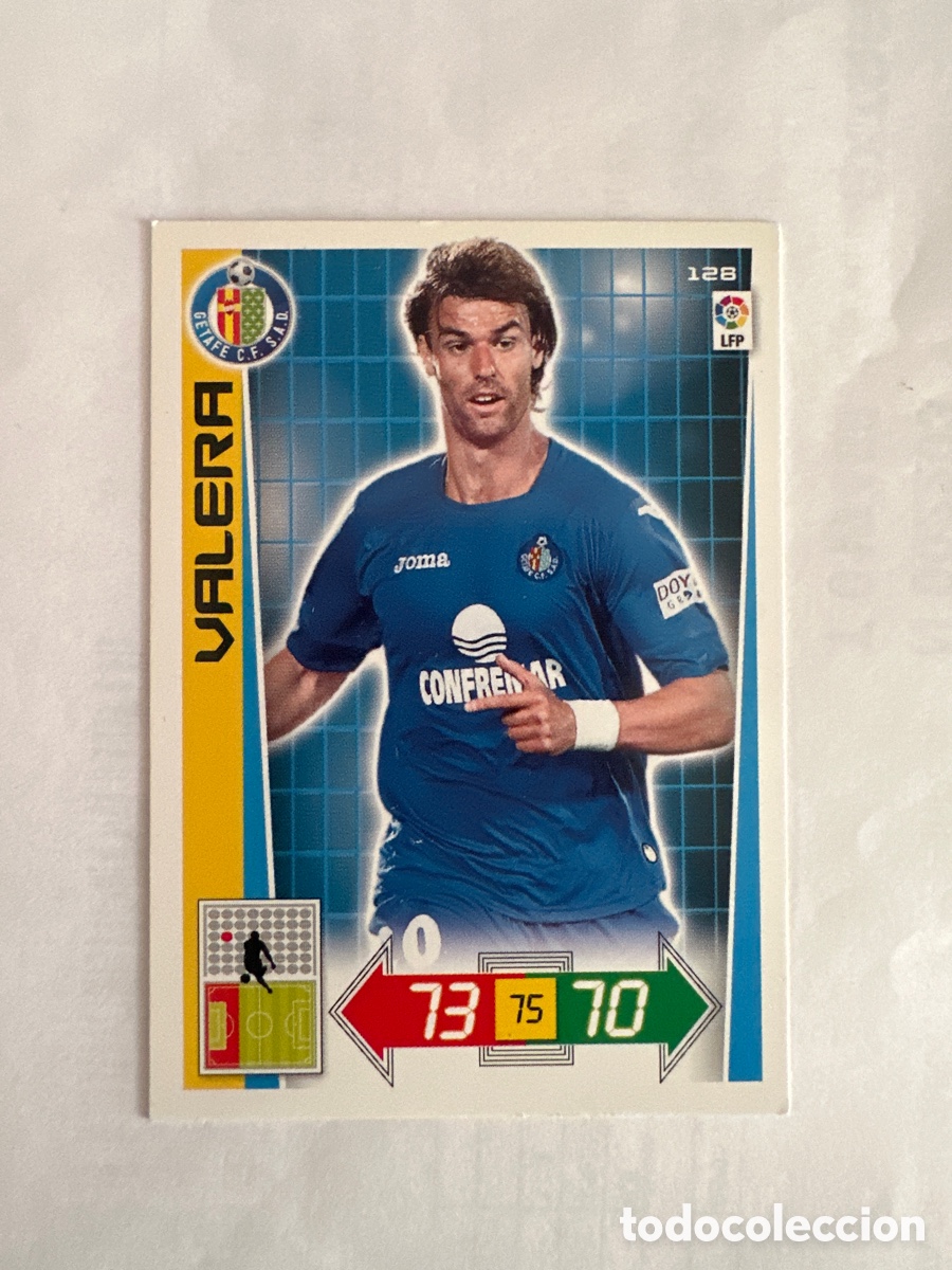 Football Stickers: VALERA 128 GETAFE ADRENALYN LA LIGA 2012 2013 12 13