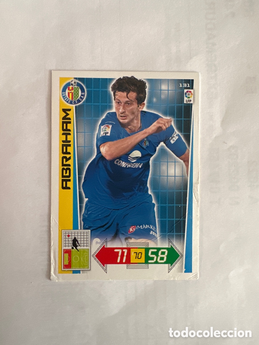 Fu&szlig;ball-Sticker: ABRAHAM 131 GETAFE ADRENALYN LA LIGA 2012 2013 12 13
