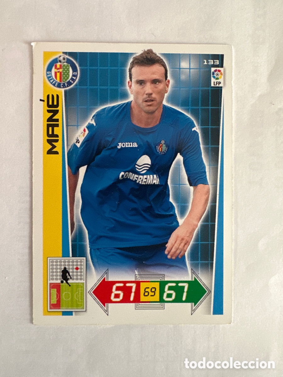Football Stickers: MANE 133 GETAFE ADRENALYN LA LIGA 2012 2013 12 13