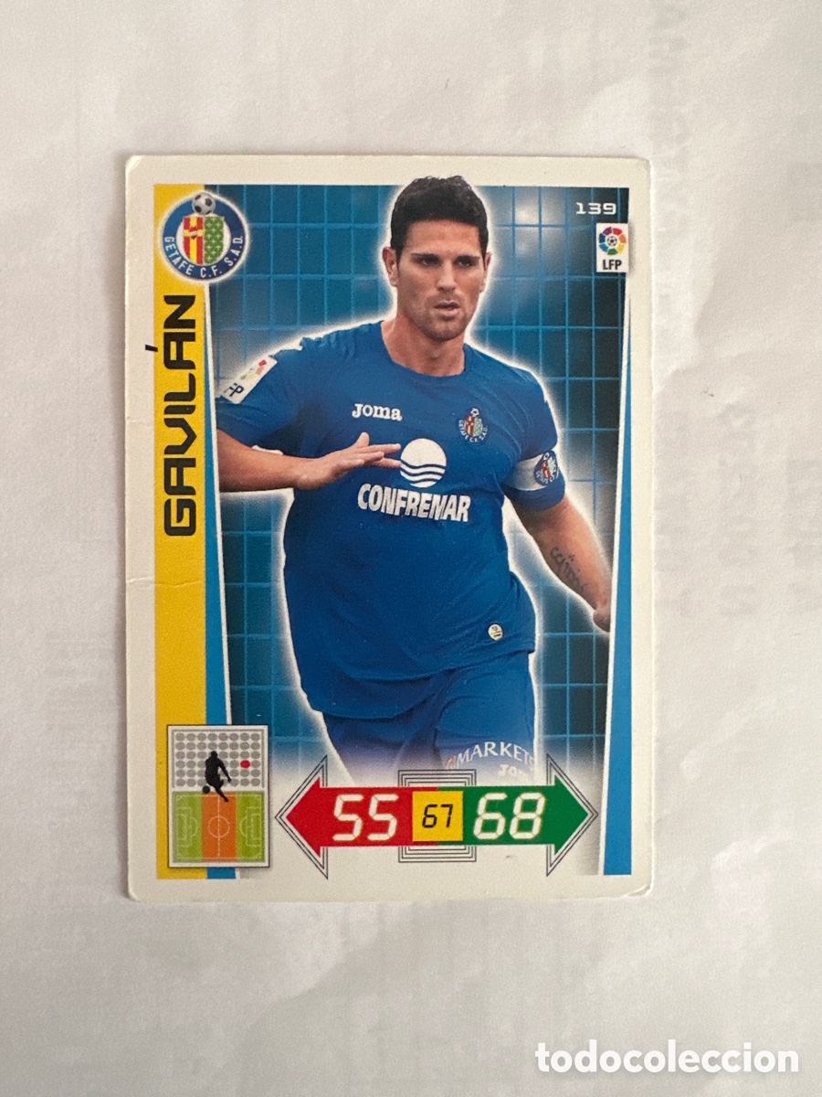 Fu&szlig;ball-Sticker: GAVILAN 139 GETAFE ADRENALYN LA LIGA 2012 2013 12 13
