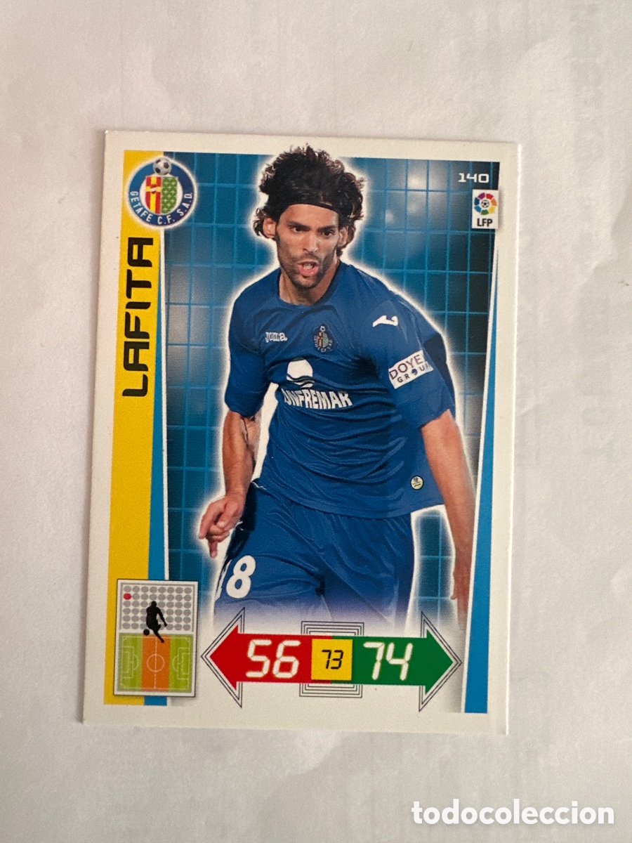 Football Stickers: LAFITA 140 GETAFE ADRENALYN LA LIGA 2012 2013 12 13